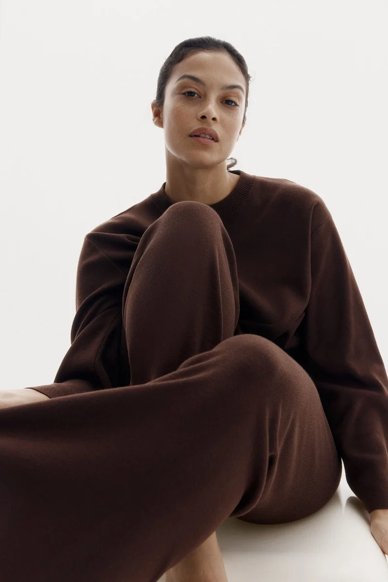 H&M Fine-knit trousers